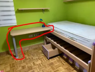 Tablero haya para escritorio