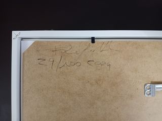 Quadro con palloncino rosso