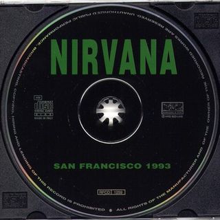 Nirvana San Francisco 1993 CD