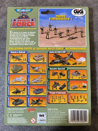 Micro Machines Multi Force Militari Soldati