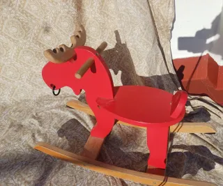 Reno de madera para niños