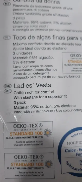 Lote 8 Camisetas, 6 Esmara Talla S/M, 2 primark