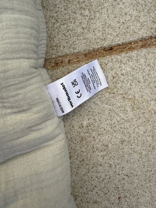 Área de estimulación de algodón para bebé