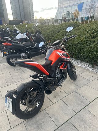 Zontes U 125 Naranja