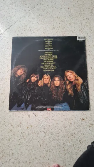 Iron Maiden No Prayer for the Dying Vinilo
