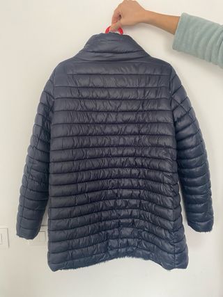 Anorak reversible azul