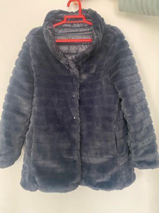 Anorak reversible azul