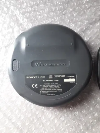 2 Discman Sony D-NF400 y Sanyo CDP-MT 500