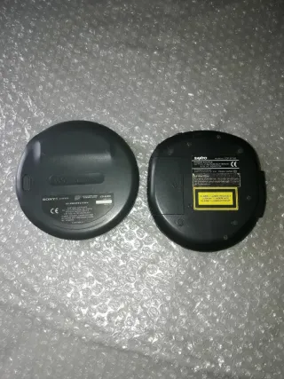 2 Discman Sony D-NF400 y Sanyo CDP-MT 500