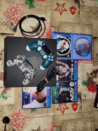 Mando PS4 DualShock 4 con 2 controles semi nuevos