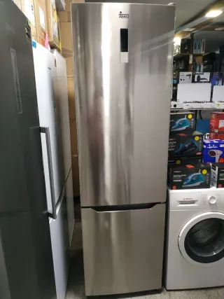 Nevera Teka Acero Inoxidable, 2.00x60cm, No Frost