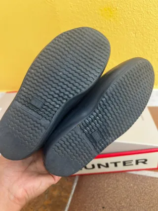 Botas de agua de niña, Hunter talla 29.Azul marino