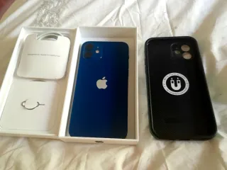 iPhone 12 64GB Azul + Protector Pantalla