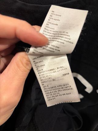 Camiseta WESC manga larga talla M