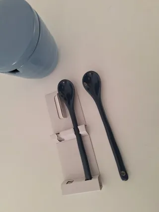 Cucchiaini IKEA VÄLGÖRANDE Ceramica Blu (2 pz)