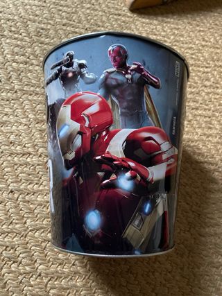 Vaso Palomitas Civil War Marvel