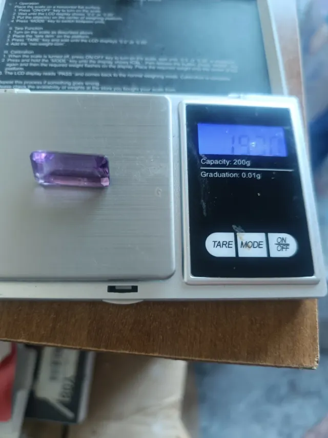 Amatista natural 19.30cts Pakistán