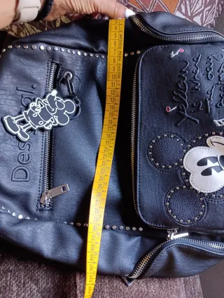 Mochila Desigual Mickey Mouse Negra