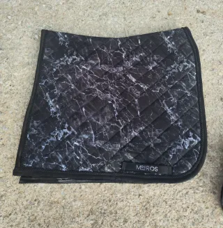 PRECIOSO CONJUNTO EFECTO MÁRMOL PARA CABALLO