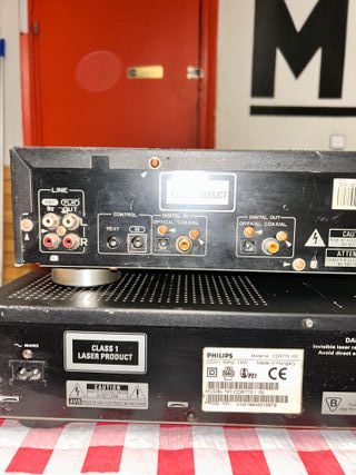 Grabador CD Pioneer PDR-609 + Grab. Philips CDR770