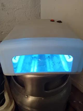 Máquina de secado UV