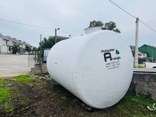 Depósitos de agua de fibra de poliester