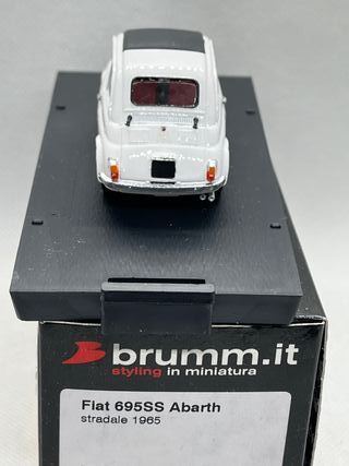 BRUMM FIAT ABARTH 695 SS DE 1963, ESC.1/43, NUEVO