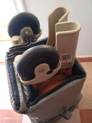 Cuna de viaje plegable