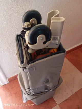 Cuna de viaje plegable