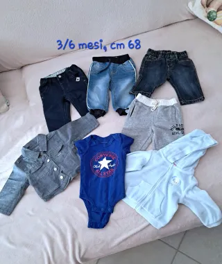 Set neonato 3/6 mesi, cm 68