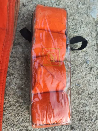 CONJUNTO NARANJA PARA CABALLO