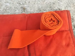 CONJUNTO NARANJA PARA CABALLO