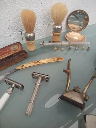 barbería y tocador antiguo