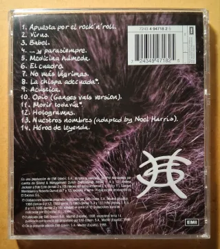 CD de Héroes Del Silencio: "Rarezas" (1998)