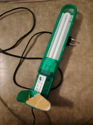 Lampada di design verde