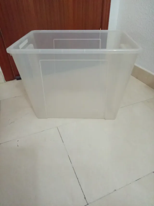 Caja Almacenamiento Plástico Transparente