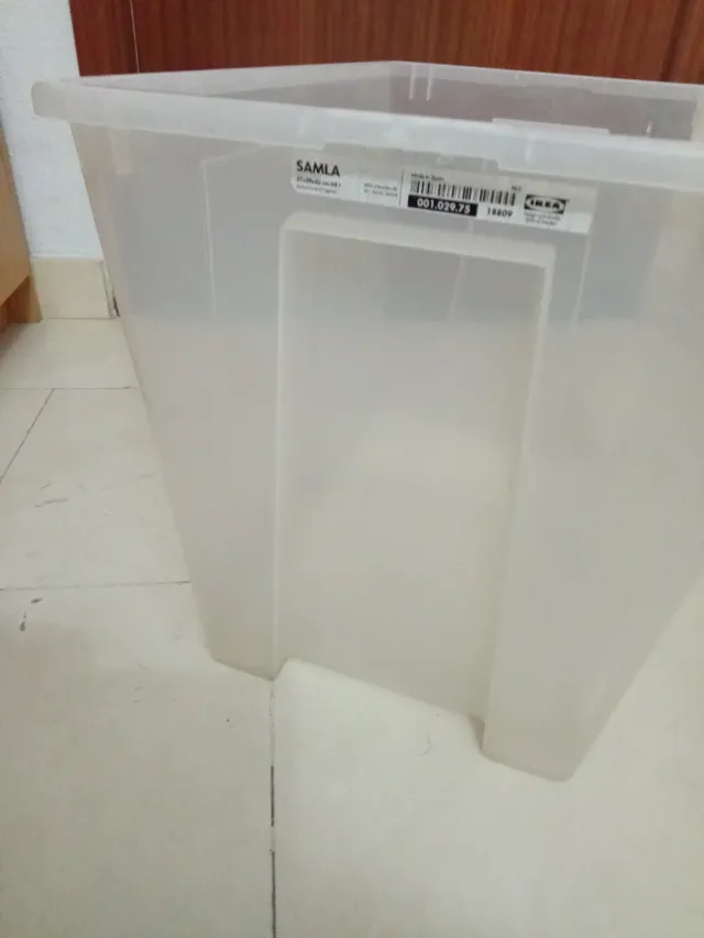 Caja Almacenamiento Plástico Transparente