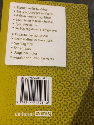 Diccionario Nuevo Vértice Español-Inglés. Engli...