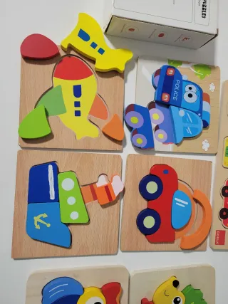 Puzzles de madera bebé