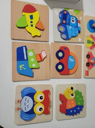 Puzzles de madera bebé