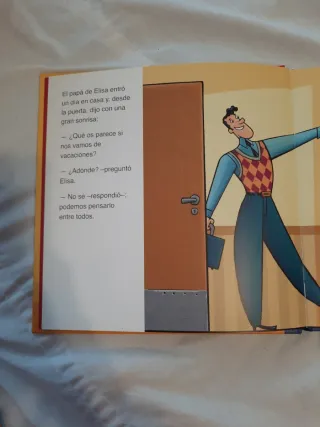 Libro Elisa se va de vacaciones