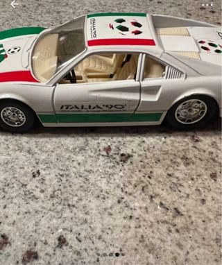 Modellino Burago Ferrari 308 GTB Italia '90