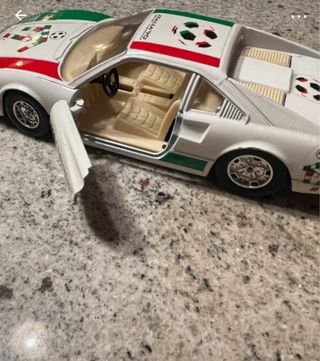 Modellino Burago Ferrari 308 GTB Italia '90