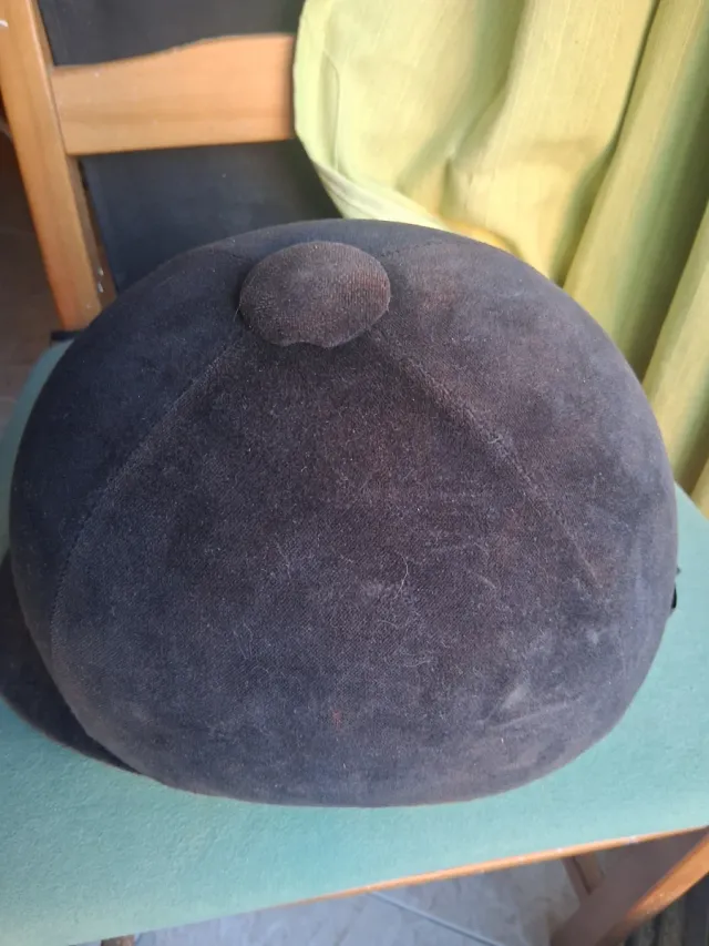 Casco de hípica negro talla 57