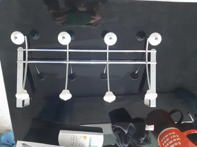 Regalo Colgadores de pared madera blanco