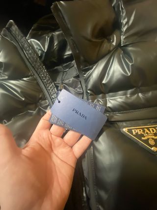 Giubbotto Prada Nero ancora con l’etichetta, nuovo