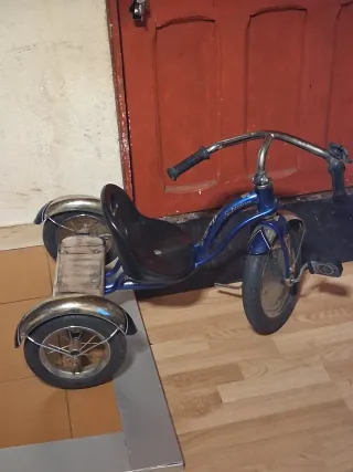 Triciclo Schwinn Azul Vintage