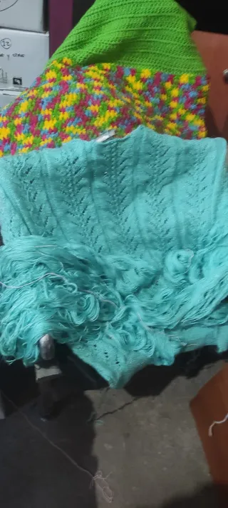 Lanas,perlé,hilos varios colores,lotes o x separad