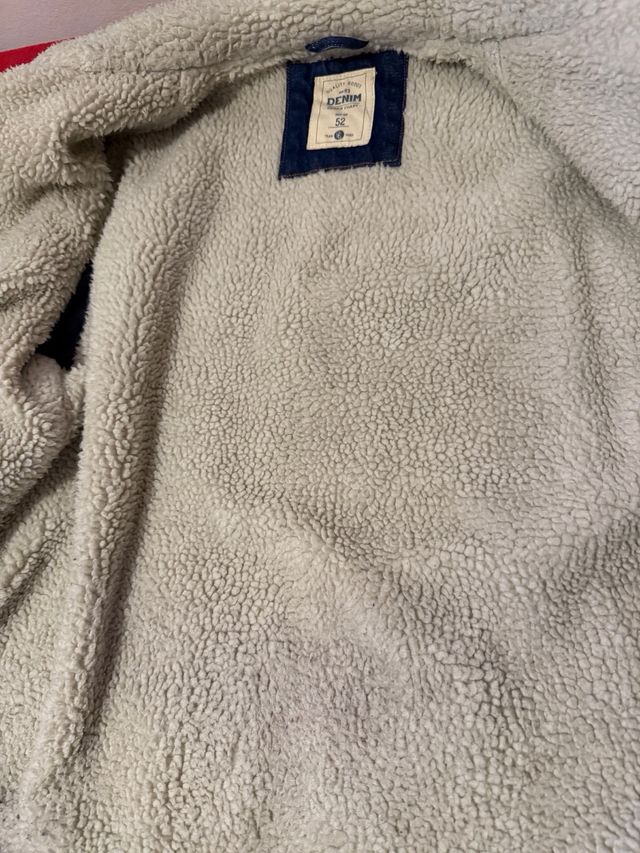 Chaqueta vaquera forrada borrego