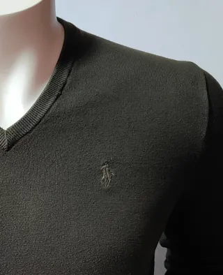 Jersey Polo Ralph Lauren Pima Algodón Verde botell